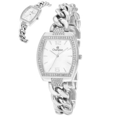 Imagem de Relógio Champion Feminino Ref: Cf24840Q Retangular Bracelete