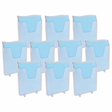 Imagem de Kit 10 Quadro De Avisos Expositor Revistas Tamanho A4 Dello