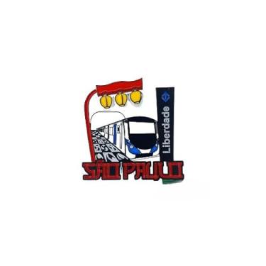 Imagem de íMãS Decorativos De Borracha Para Geladeira - íMãS Seguros Para Fotos, Notas E DecoraçãO De Cozinha(Metrô Liberdade)