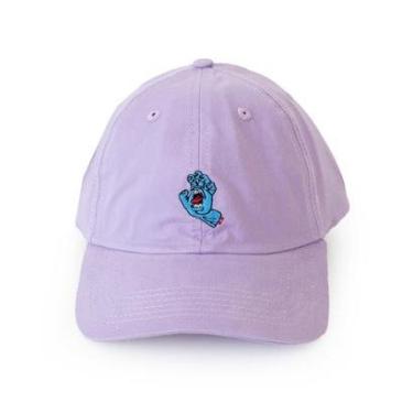 Imagem de Boné Santa Cruz Dad Hat Screaming Hand - Lilás-Unissex