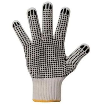 Imagem de Luva Pigmentada De Pano Tricotada Epi Obra Kit 5 Pares