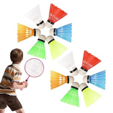 Imagem de Petecas para Badminton, Petecas para Rebatidas - Bolas coloridas de badminton para treinamento de rebatidas,Bolas de badminton duráveis ​​para prática de rebatidas de bolas para jogos de raquete de pr