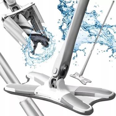 Imagem de Rodo Mop Twist 360 Esfregão Giratório Torção Lava Torce Seca - TJ Drop