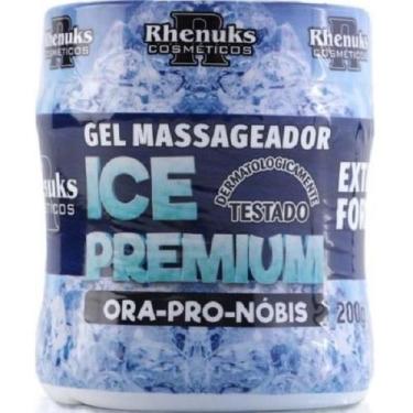 Imagem de Gel Massageador Ice Premium Extra Forte Com Ora-Pro-Nóbis - Rhenuks