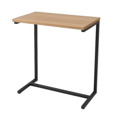 Imagem de Mesa Lateral de Encaixe para Sofá e Cama – Multiuso para Sala, Quarto e Home Office