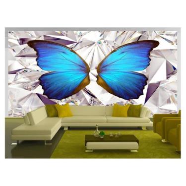 Imagem de Papel De Parede 3D Arte Asas Selfie Insta Cores 3,5M Tra191 - Você Dec