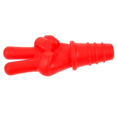 Imagem de Rolha de garrafa de vinho de silicone divertida ferramenta de vedação para uísque de vinho, rolhas de silicone decorativas para preservação de bebidas e vedação de garrafas