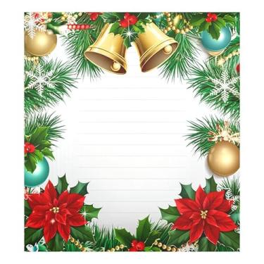 Imagem de SEHANY Capa magnética de bola de Natal, adesivos magnéticos de decoração de Natal antiarranhões para painel de geladeira e lava-louças, decoração de Natal de cozinha doméstica 58 x 66 cm