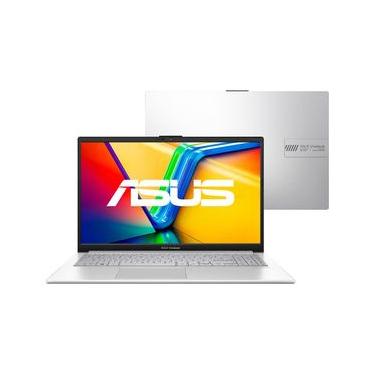 Imagem de Notebook Asus Vivobook Go 15, Intel Core i3-N305, 8GB/512 SSD W11 Home Tela 15.6" FHD, Cool Silver - E1504GA-NJ435W