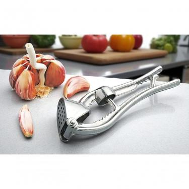 Imagem de Kit Espremedor De Alho E Nhoqueira Alumínio Reforçado