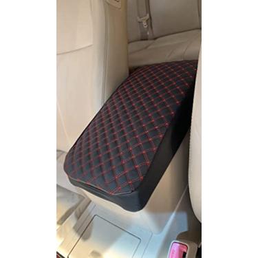 Imagem de It'sus Protetor de apoio de braço para console central automotivo de couro para Dodge Ram 1998-2013