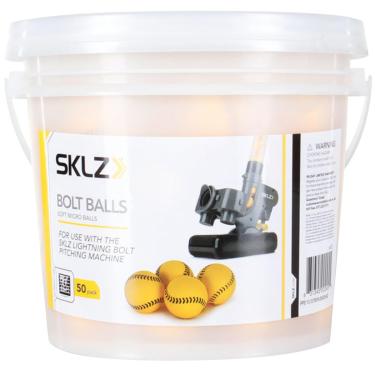 Imagem de SKLZ Bolas de parafuso para máquina de arremesso de raio, pacote com 50
