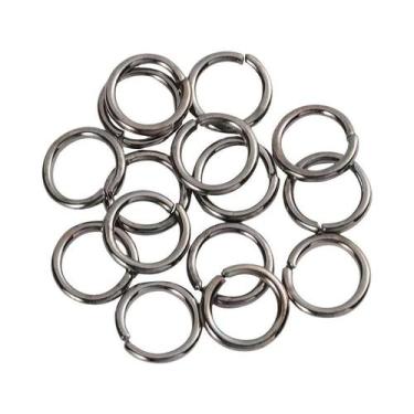 Imagem de Anéis De Metal Abertos Em Vários Tamanhos, 200 Peças, Para Fazer Joias
