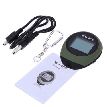 Imagem de Rastreador GPS Localizador Procurador Navegador Receptor Portátil Recarregável via USB com Bússola Eletrônica para Viagem e Exploração