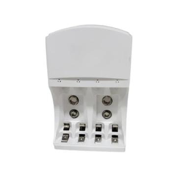 Imagem de Standard Charger Bivolt Automático para Pilhas AA, AAA e Baterias 9V, Ni-MH e Ni-Cd Recarregáveis, com 4 Espaços e Proteção Contra Sobrecarga