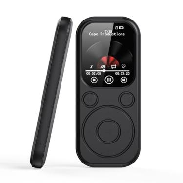 Imagem de Dpofirs MP3 Player de 8GB Com BT 5.4, 12 Horas de Reprodução, Tela de 2,01 Polegadas, Tamanho de Bolso, Operação Simples, para Reuniões, Entrevistas, MP4 Player (ShChGB)