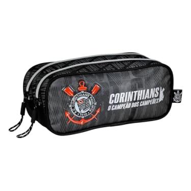 Imagem de Estojo Duplo Escolar Corinthians R