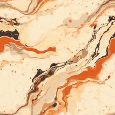 Imagem de COKCOKR Papel de parede de textura abstrata gradiente marrom laranja 43 x 300 cm, papel de parede à prova d'água e à prova de umidade para corredores, quartos, vestiários, cozinhas