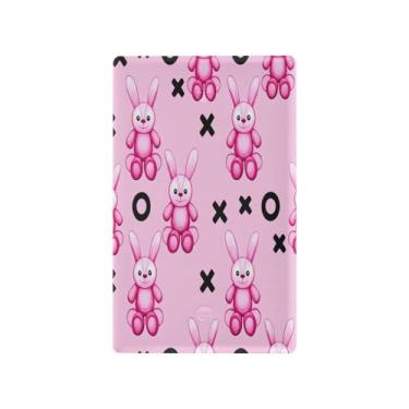 Imagem de Wassud Placa de cobertura para interruptor de luz, capas decorativas de coelho, placa de parede para tomadas elétricas em branco 11 x 6 cm