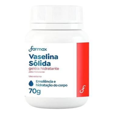 Imagem de Geleia De Vaselina Pura Original Farmax Pote 70g Hidratante