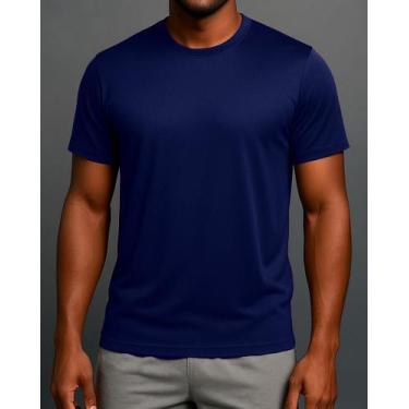 Imagem de Camiseta Slim Masculina Treino Academia Dry Fit Esportiva - Slim Fitne