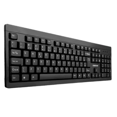 Imagem de Teclado Com Fio Oberon, ABNT2, Silencioso, USB 2.0 - Computador / Notebook