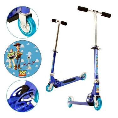 Imagem de Patinete Pixar Toy Story Infantil Meninos de Duas Rodas Azul