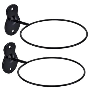 Imagem de Lauvee Suporte de parede de basquete, suporte de bola de metal preto grande, suporte de bola para futebol, vôlei, exibição de rack de basquete para homens, organizador de acessórios esportivos