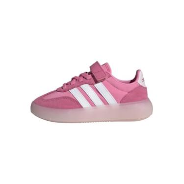 Imagem de adidas Tênis infantil unissex Barreda Decode, Rosa Bliss, branco/quase rosa, 12 Little Kid
