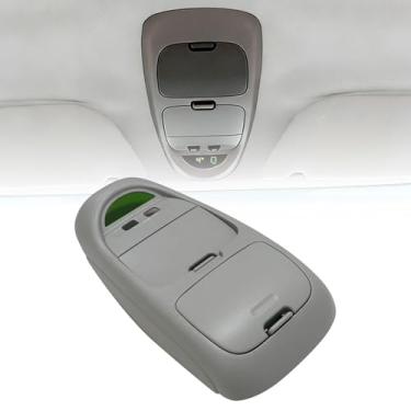 Imagem de ATUOTPO Conjunto de console suspenso sem teto solar | Compatível com caminhão Ford Super Duty F250 F350 F450 F550 2002-2004 substitui 2C3Z25519A70AAC 2C3Z-25519A70-AAC painel de console de teto