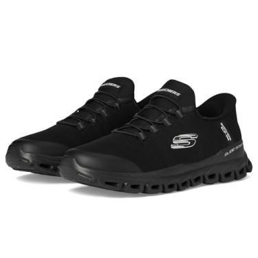 Imagem de Skechers Tênis masculino Glide-Step Zefyr Hands Free Slip-in, Preto, 9.5 UK
