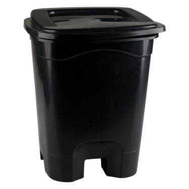 Imagem de Lixeira com Pedal 13L 3UD Plastic 237 Preta