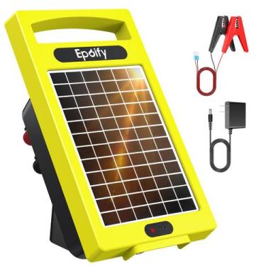 Imagem de Carregador de vedação solar Epoify 20 milhas 10200V 0,32J portátil