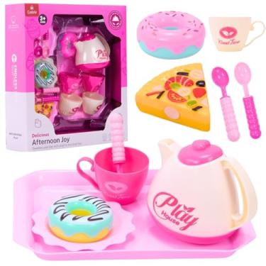 Imagem de Brinquedo Kit Chá da Tarde Infantil com 16 peças CBS1026 - Castela