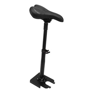 Imagem de KIMISS Assento de Scooter Elétrico Dobrável Ajustável para Ajuste para M365, 1S, Lite - Sela de Espuma Com Absorção de Choque Com Fácil Instalação, Design Ergonômico para Maior Conforto (Kit de assento pequeno)