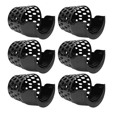 Imagem de KIMISS Conjunto de Cesta de Sinuca de Plástico, 6 Peças, para Armazenamento de Bola de Bilhar, Acessórios Versáteis de Mesa de Bilhar para Casa e Salão de (16CM)