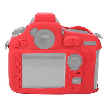 Imagem de GLOGLOW Estojo para Dispositivo Eletrônico Portátil Estojo de Silicone Macio para Câmera para D810, Proteção de, Lavável e Durável, Design Compacto, Disponível Em Várias Cores para (Vermelho)