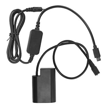Imagem de GLOGLOW Adaptador de Carregamento DMW DCC12 Cabo USB Tipo C Com Bateria Fictícia BLF19 para Câmeras GH3 GH4 GH5 GH5S G9, Decodificação Completa, 8,4 V/2A, Preto, 150 Cm para Câmeras GH3 GH4 GH5 GH5S