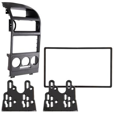 Imagem de Moldura 2 Din Astra Ar Analógico 1999 à 2012 Preta Central Painel Mp5 Som Dvd Novum Ap-Epx191