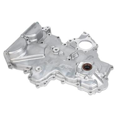 Imagem de WATERWICH Capa de bomba de óleo de corrente de distribuição compatível com Hyundai Accent/Elantra/Sonata/Tucson/Veloster, Kia Forte/Optima/Rio/Soul 2012-2020 Substituição para 21350-2B701 21350-2B702