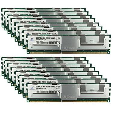 Imagem de Adamanta Atualização de memória LRDIMM de 512 GB (16 x 32 GB) para estação de trabalho HP Z820 DDR3 1600 MHz PC3-12800 ECC Carga reduzida IMB Chip 4Rx4 CL11 1,35v