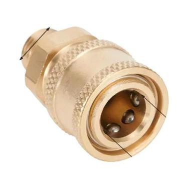 Imagem de Conector Rápido De 1/4'' Para Lavadora De Alta Pressão Com Adaptador D