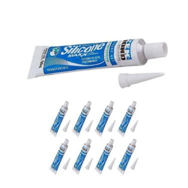 Imagem de Kit 9 Adesivo Silicone Maxx Acético P Aquário 50g Tekbond - Tek Bond