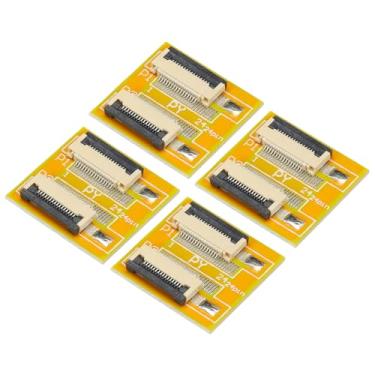 Imagem de Generic Placa de extensão FFC FPC PCB extensível conector HDD 16 pinos 0,5 mm passo único lado para impressora LCD 3D câmera DVD TV laptop pacote com 4
