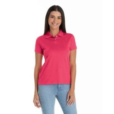 Imagem de Camisa Gola Polo Piquet Feminina Lisa-Feminino