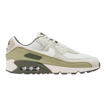 Imagem de Nike Tênis de corrida masculino Air Max 90 (verde-oliva nuetral/fantasma/marrom claro) (IH0262-276, bege/marrom/verde), Bege/marrom/verde, 42 BR