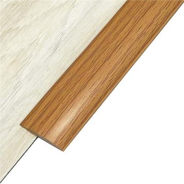 Imagem de Tira autoadesiva de transição de piso de carpete de 1,8 m, faixa limite para porta, acabamento de borda de carpete de piso, adequada para transições de limite com uma diferença de altura dentro de 3