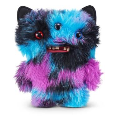 Imagem de ZURU Fuggler Brinquedo de pelúcia engraçado monstro feio - 23 cm Butt Ugly Pets (Reek-O - Gato preto)