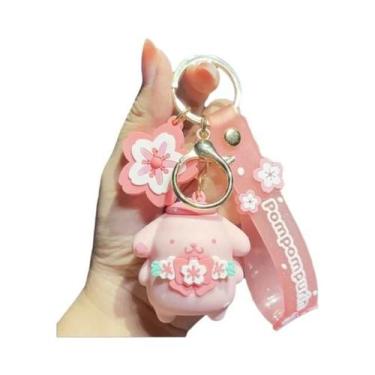 Imagem de Chaveiro Kawaii Hello Kitty Pingente De Anime Para Carro Brinquedo De 