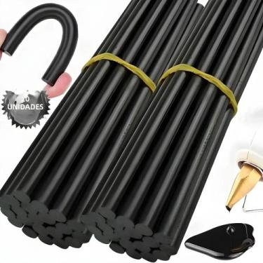 Imagem de Cola Para Reparação De Amassados Sem Pintura Preta 7mm 11mm Ferramenta